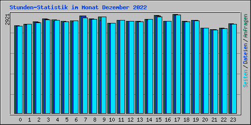 Stunden-Statistik im Monat Dezember 2022